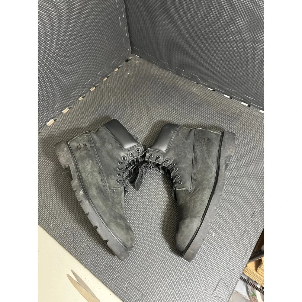 Timberland 6 Inch Premium Boot Mens 10.5‎ Black Waterproof Primaloft Insulated